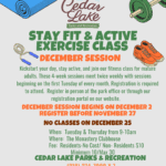 Stay Fit & Active December Flyer