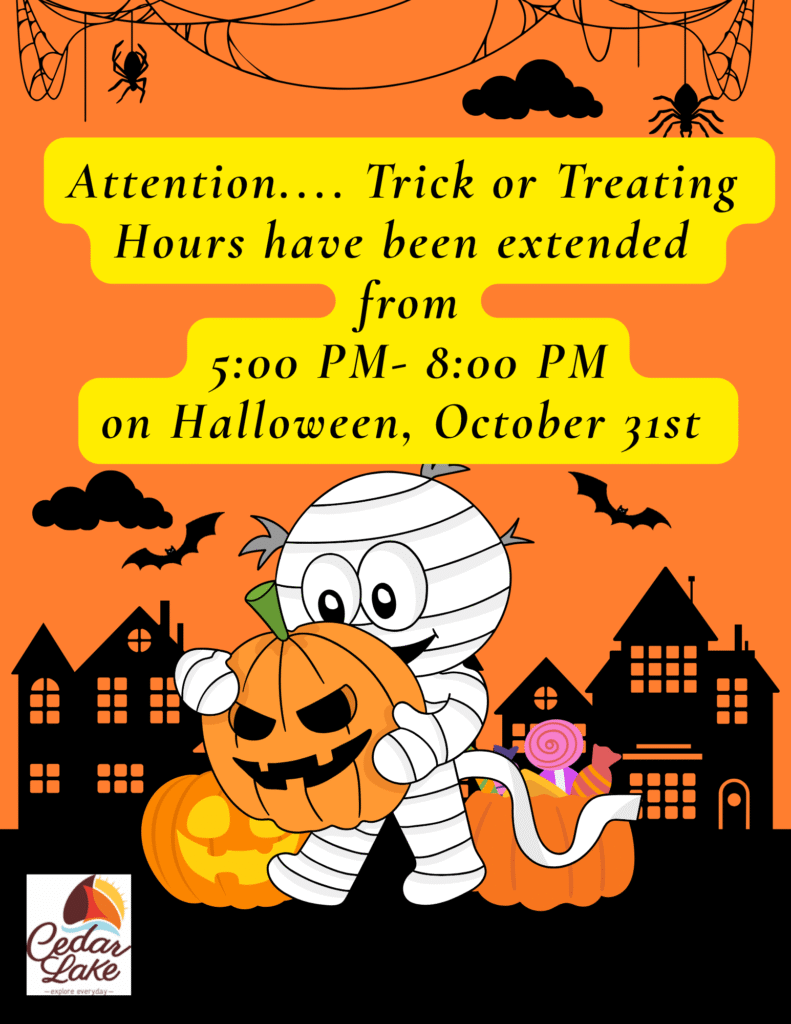 Halloween Flyer for extended hours