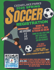 Spring Soccer Registration Information