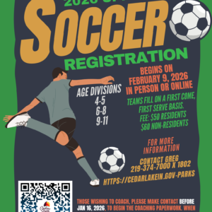 Spring Soccer Registration Information
