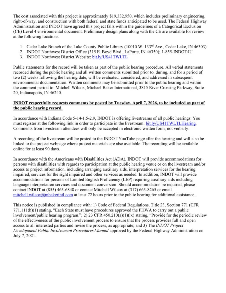 2nd Part of Legal Notice