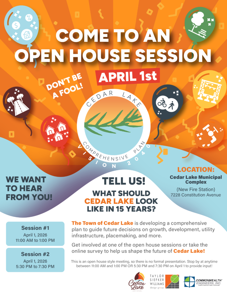 Open House Flyer for Comprehensive Plan